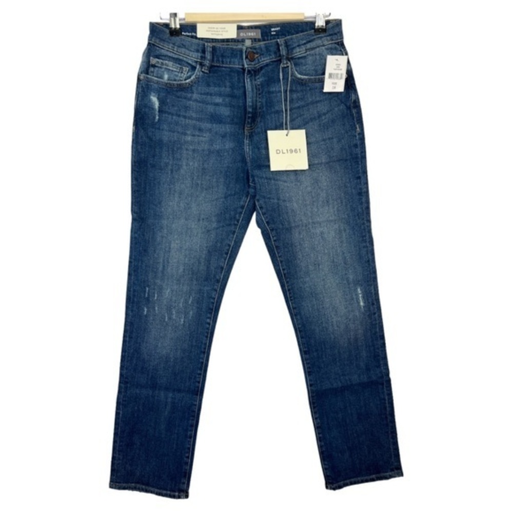 DL 1961 BRADY SLIM PLAYHOUSE NWT DISTRESSED SZ 18